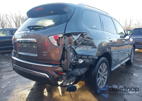 2016 Nissan Pathfinder Sv z USA, uszkodzony, nr VIN 5N1AR2MM5GC601301